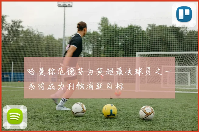 哈曼称范德芬为英超最快球员之一或将成为利物浦新目标